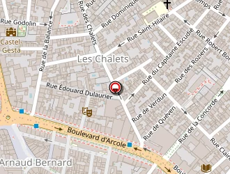 Carte de Audika à Toulouse