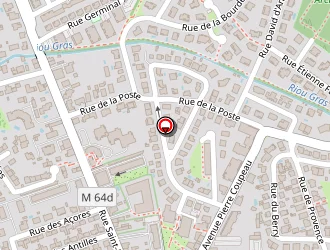 Carte de Ecoles Elémentaires Marie Laurencin à Balma