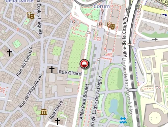 Carte de Jpm Diffusion à Montpellier