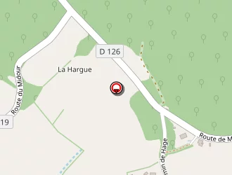 Carte de Garner Hugh à Louslitges