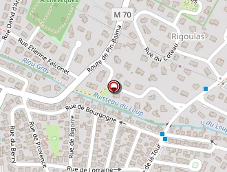 Carte de Pierre Benjamin à Balma