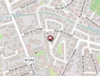 Carte de Banque Courtois à Balma