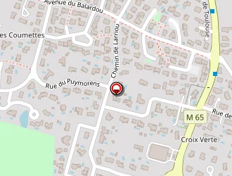 Carte de Garage Ponsin à Pibrac