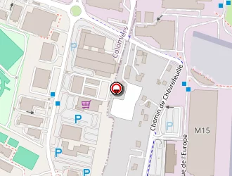 Carte de Station Esso Express à Colomiers