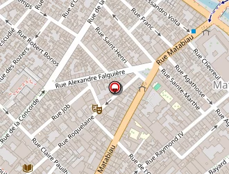 Carte de Association Reflets à Toulouse