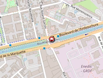 Carte de Diagamter à Toulouse