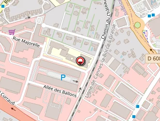 Carte de Tiplast à Mougins