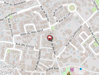 Carte de Pizza Box à Saint-georges-d'orques