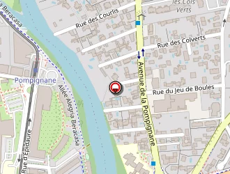 Carte de Centre D'action Educative (cae) à Montpellier