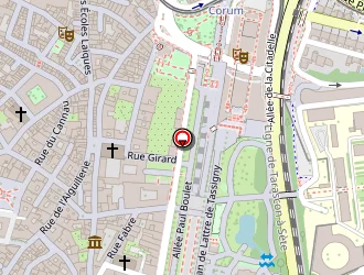 Carte de Bouillet Philippe à Montpellier