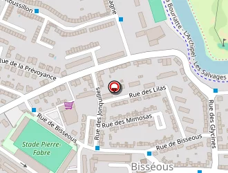 Carte de La Poste à Castres