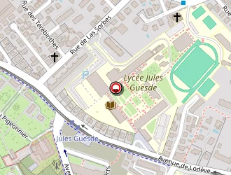 Carte de Institut Profil à Montpellier