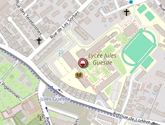 Carte de Eovi-mcd Mutuelle à Montpellier