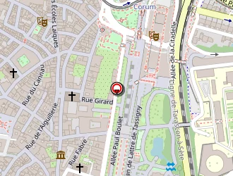 Carte de J.j One à Montpellier