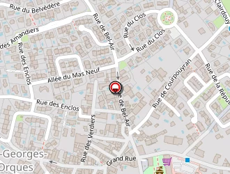 Carte de H2o Confort à Cournonterral