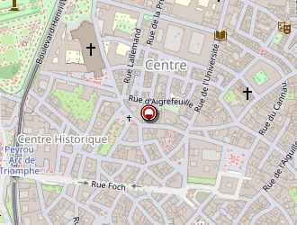 Carte de Citya Cogesim à Montpellier