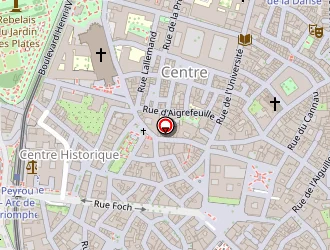 Carte de Us à Montpellier