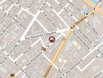 Carte de L'heure Bleue à Toulouse