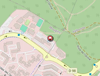 Carte de Residhotel à Mougins