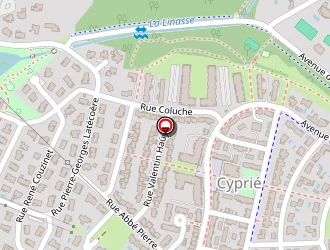 Carte de Cb-auto-propres à Balma