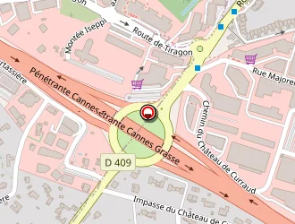 Carte de Etap Hotel à Mouans-sartoux