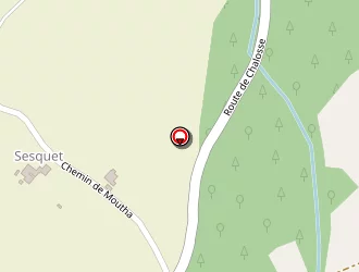 Carte de Benjamin Couturier à Amou