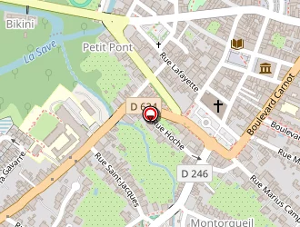 Carte de L'isle En Couleurs à Isle-jourdain (l')