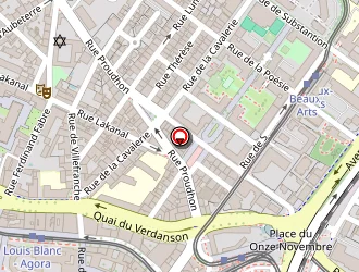 Carte de Le Standard à Montpellier