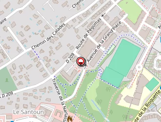 Carte de Restalliance à Mougins