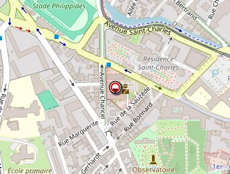 Carte de René Tapiero à Montpellier