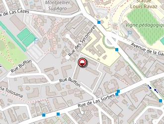 Carte de Cabinet Sadate à Montpellier