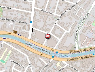 Carte de Institut Cervantes à Toulouse