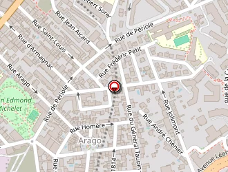 Carte de Fédération Sud Ouest Des Scop Du Btp à Toulouse