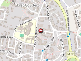 Carte de Hotel Le Concorde à Colomiers