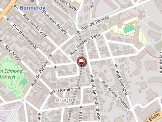 Carte de Verkinder Sandra à Toulouse