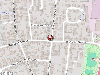 Carte de Santo Roman Gilbert à Toulouse