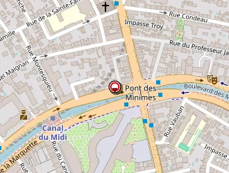 Carte de Action Femmes 31 à Toulouse