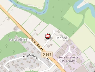 Carte de Auto Ecole Tujague à Pavie