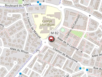 Carte de Lacroix Eric à Colomiers