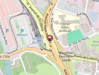 Carte de Simonin Fanny à Montpellier