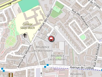 Carte de Le Lys Des Sables à Montpellier