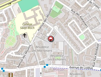 Carte de Alpha Services Pro à Montpellier