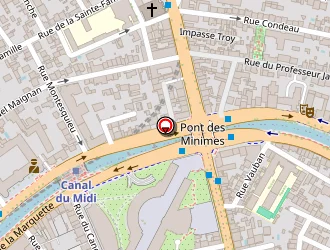 Carte de Abadie Thomas à Toulouse