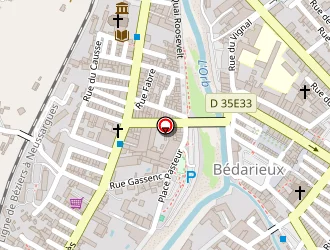 Carte de Gotz Donovan à Bédarieux