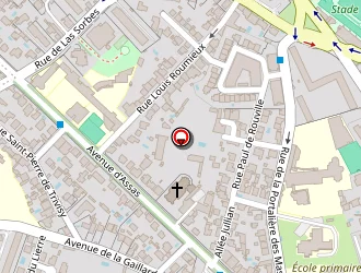 Carte de I.e.f.a.r (institut Européen De Formation Arts Rythmiques) à Montpellier