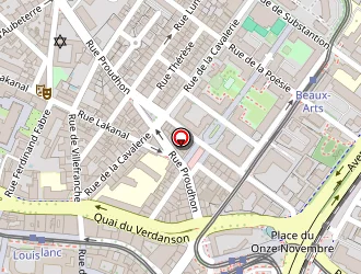 Carte de Art Café à Montpellier