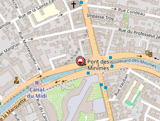 Carte de Studio Sattva Yoga & Pilates à Toulouse