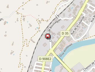 Carte de Union Locale Syndicats C.g.t. à Bédarieux