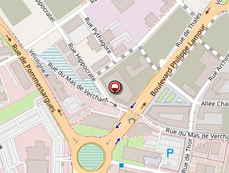 Carte de Locabat à Montpellier