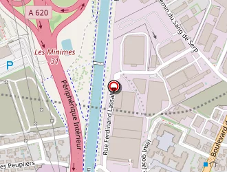 Carte de Bouquier - Ets Roldan à Toulouse